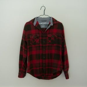 Red Mossimo Flannel